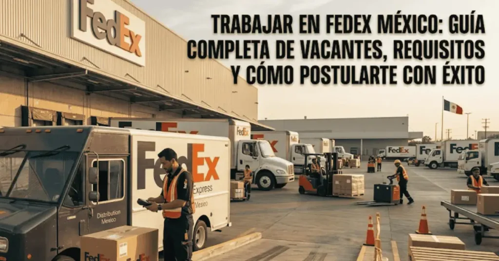 FedEx México está contratando: puestos, requisitos y consejos para destacar entre los candidatos